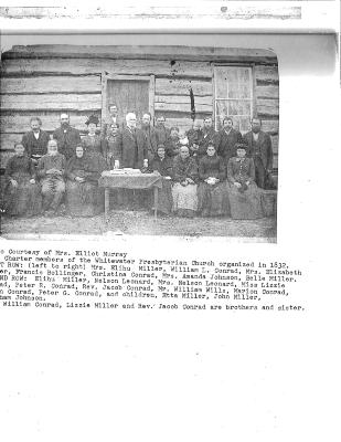 1832 Whitewater Presbyterian Church Congregation