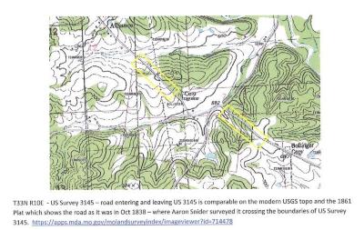Northern Route on US Survey 3145