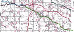 2018 Road Map with Hildebrand Route