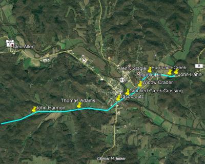 Benge Route Through Marble Hill