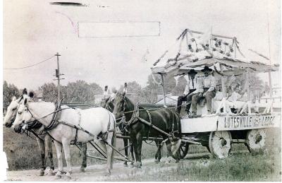 Lutesville Lodge 385 Parade Float