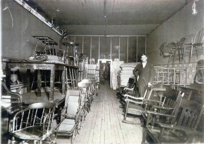 Walker Hardware - interior
Troy Francis, employee
