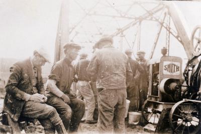 Bridge Construction Crew - Twin Bridges Castor River