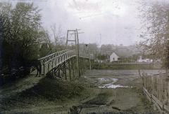 Swinging Footbridge - Crooked Creek