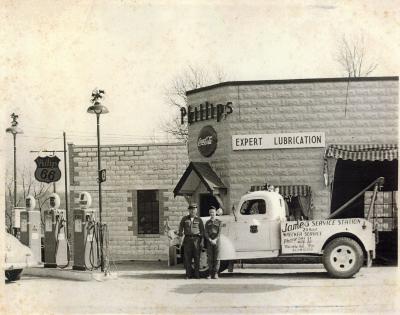 James Service Station