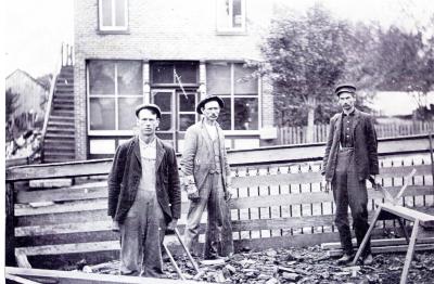 Sam Newell, E.G. Sander & Otis Hahn