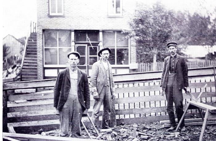 Sam Newell, E.G. Sander & Otis Hahn