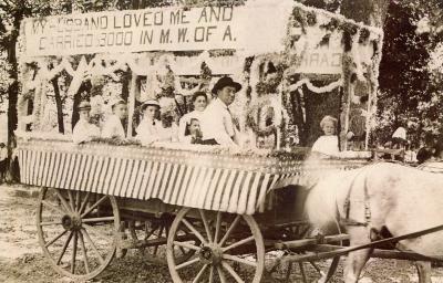 Modern Woodsmen of America Insurance Parade Float