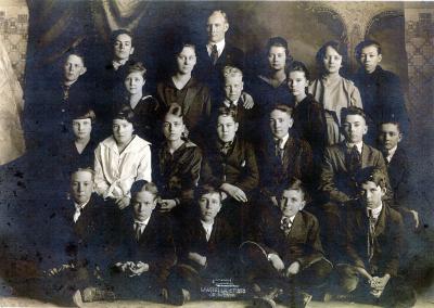 Marble Hill School - 8th Grade Graduating Class 1920