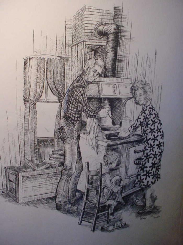 Around the Regal Stove