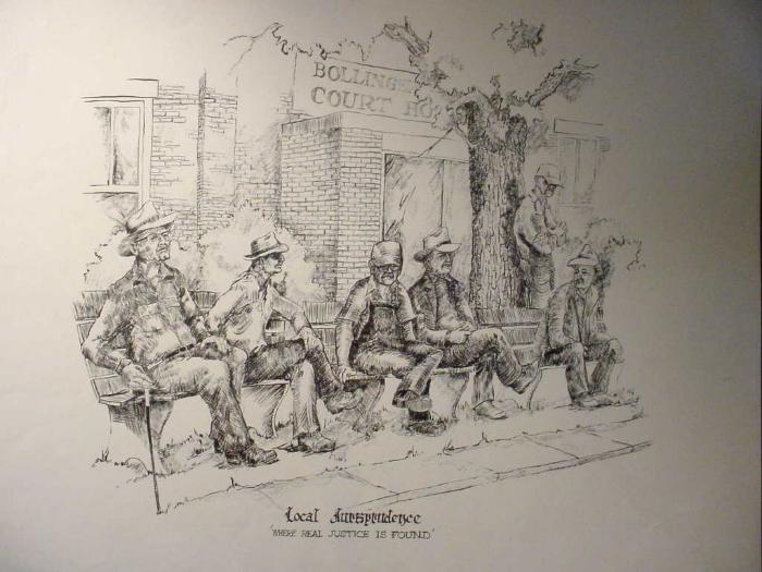 Courthouse Bench