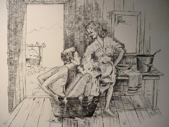 Bathin'